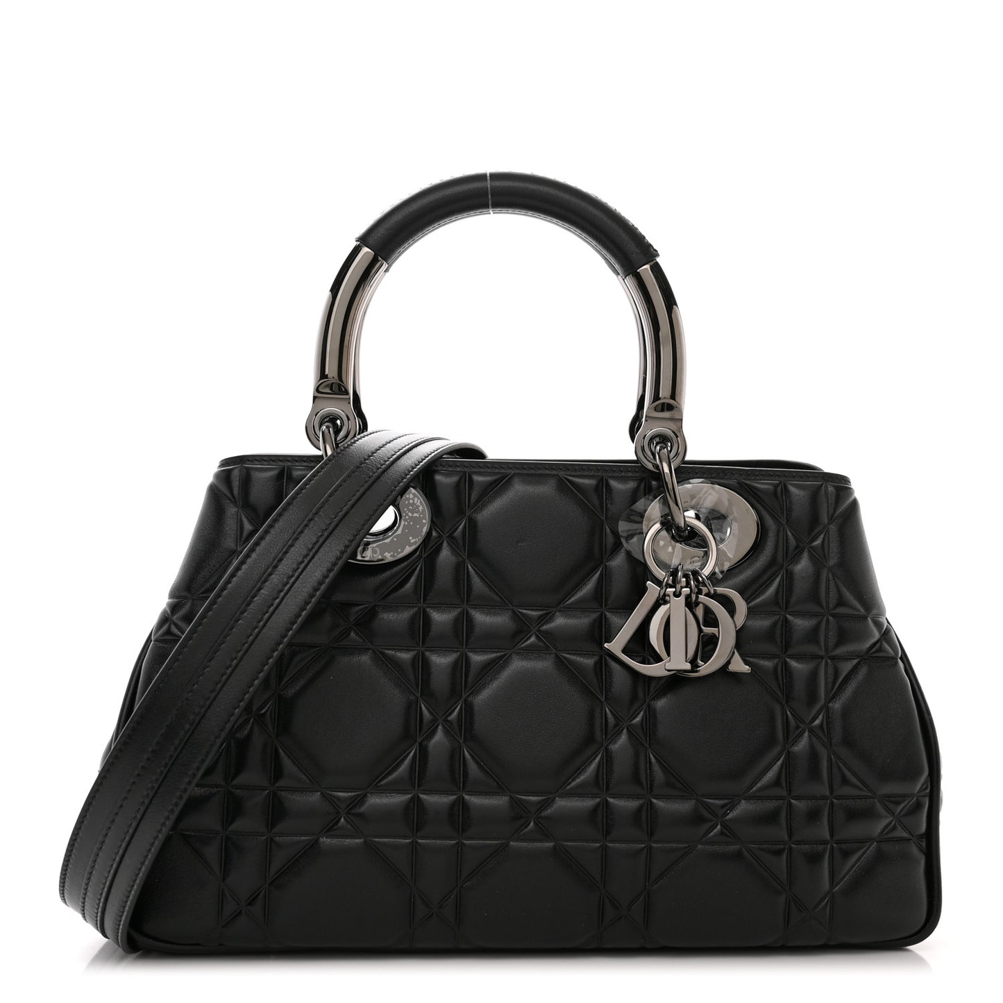 Lambskin Cannage The Lady 95.22 Black