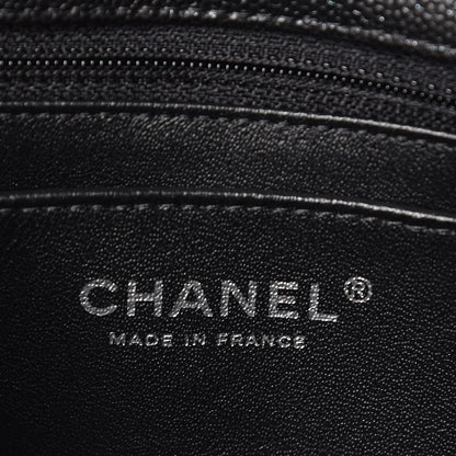 Chanel Iridescent Caviar Quilted Mini Rectangular Flap Black 6 of 8