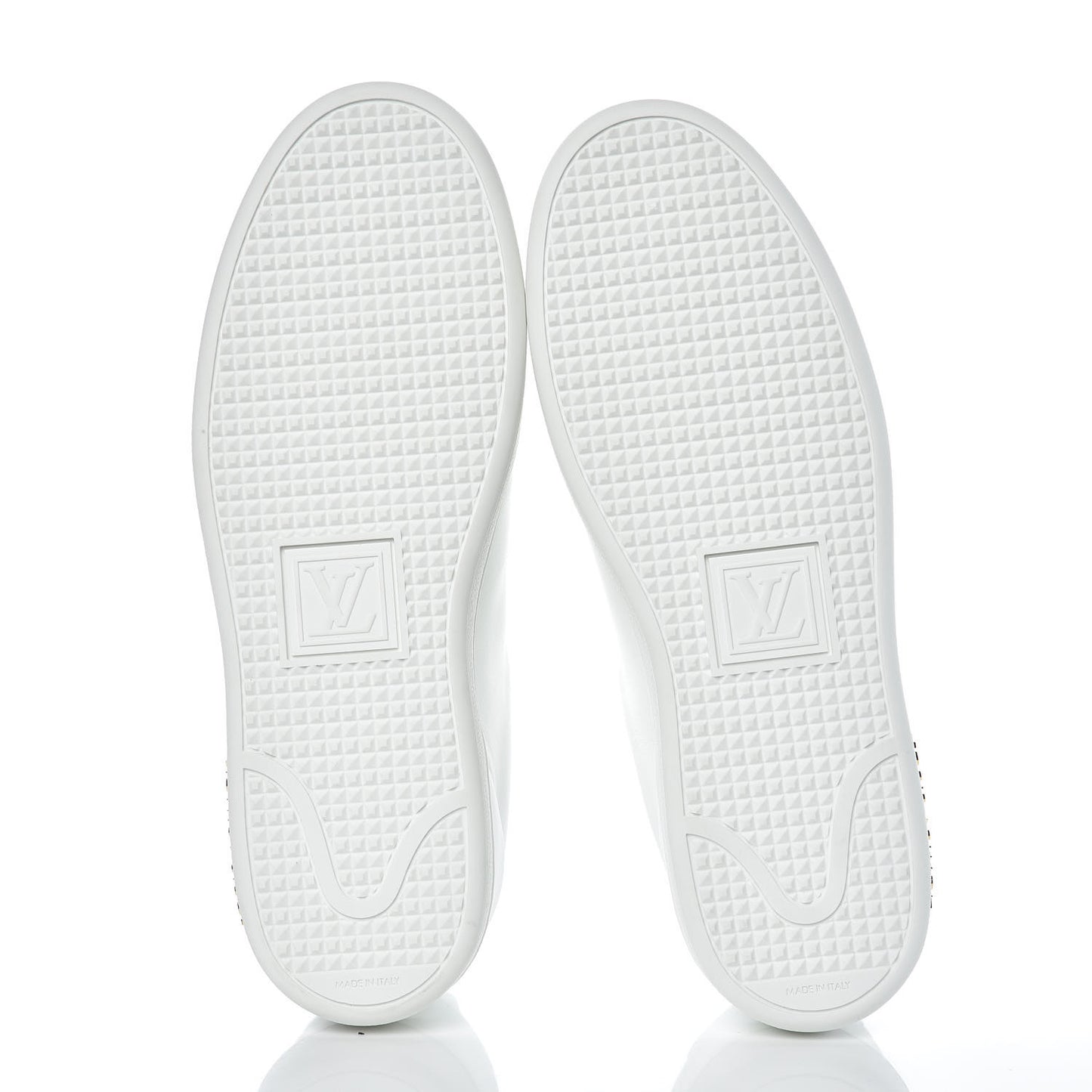 Calfskin Frontrow Sneakers 37.5 White