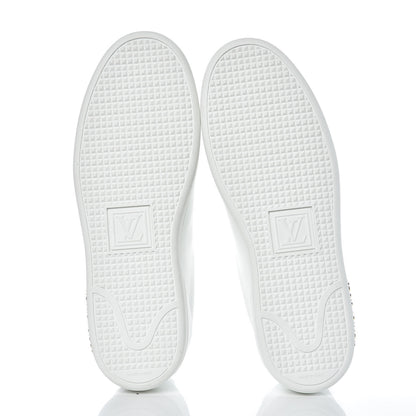 Louis Vuitton Calfskin Frontrow Sneakers 37.5 White 5 of 8