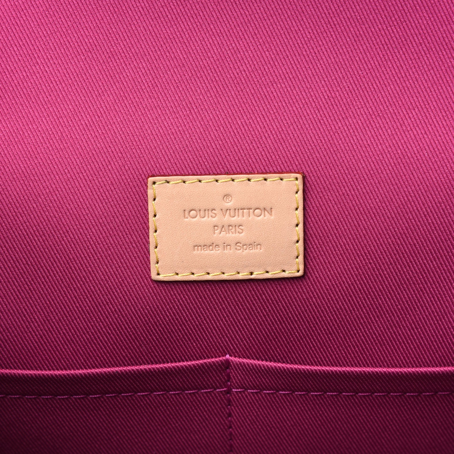 Monogram Cluny BB Bordeaux Fuchsia