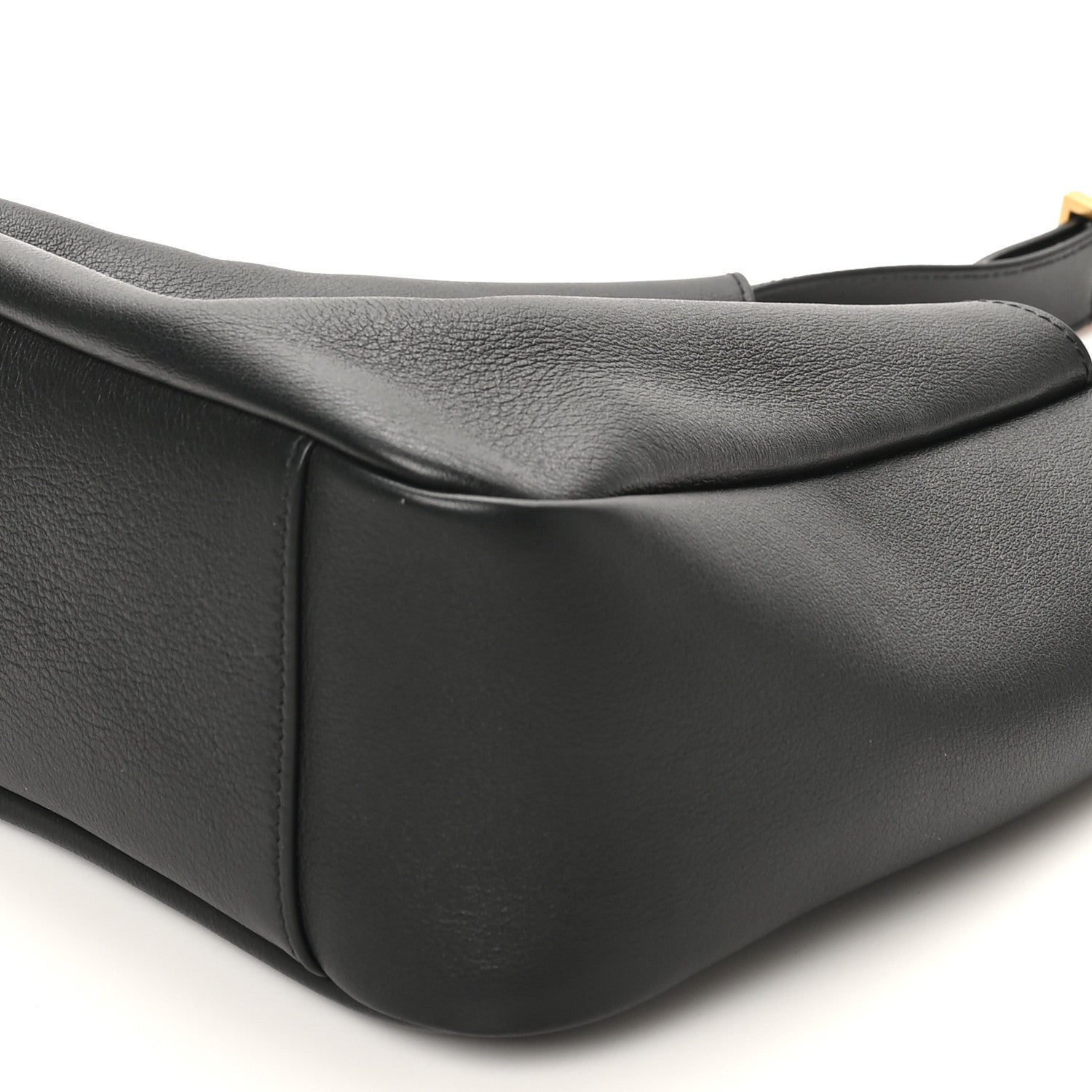 Saint Laurent Smooth Calfskin Small Le 5 A 7 Soft Hobo Black 9 of 10