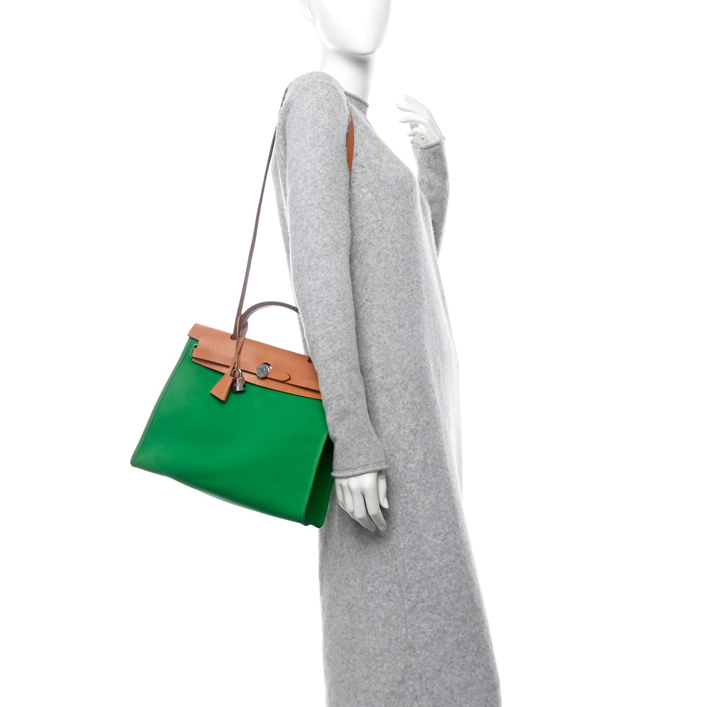 Vache Hunter Toile Herbag Zip 31 PM Bambou Natural