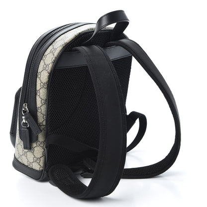 Gucci GG Supreme Monogram Small Eden Day Backpack Black 2 of 10