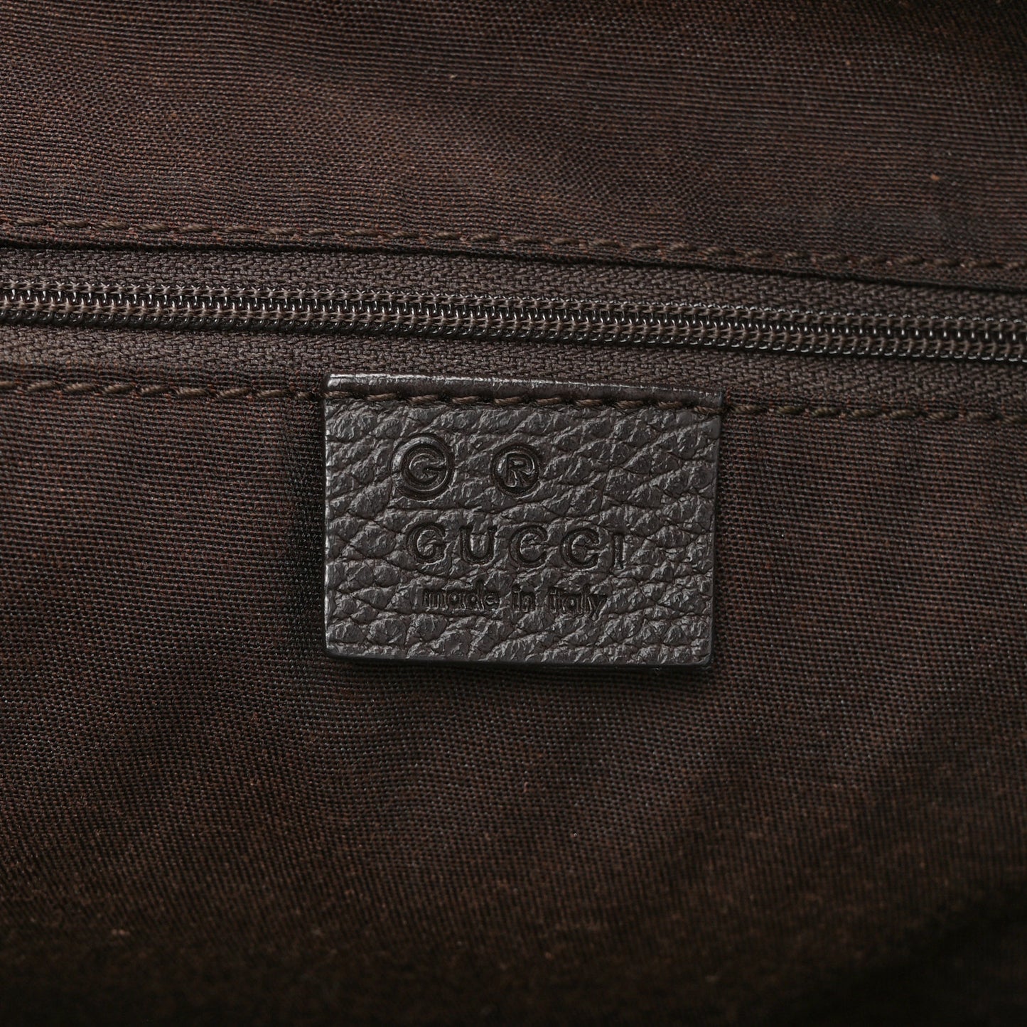 Nylon Monogram Large Abbey Tote Dark Brown