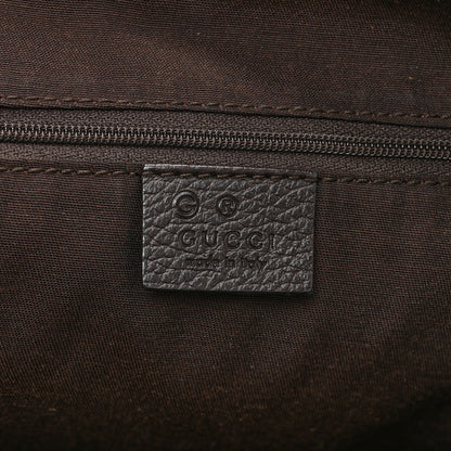 Gucci Nylon Monogram Large Abbey Tote Dark Brown 6 of 11