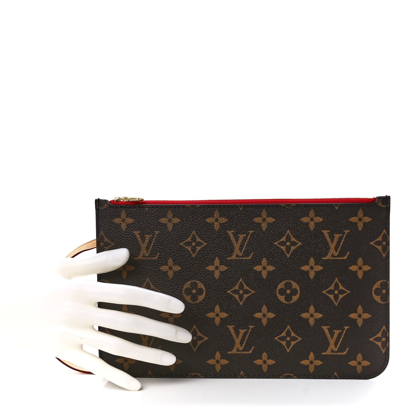 Monogram Neverfull MM GM Pochette Cherry