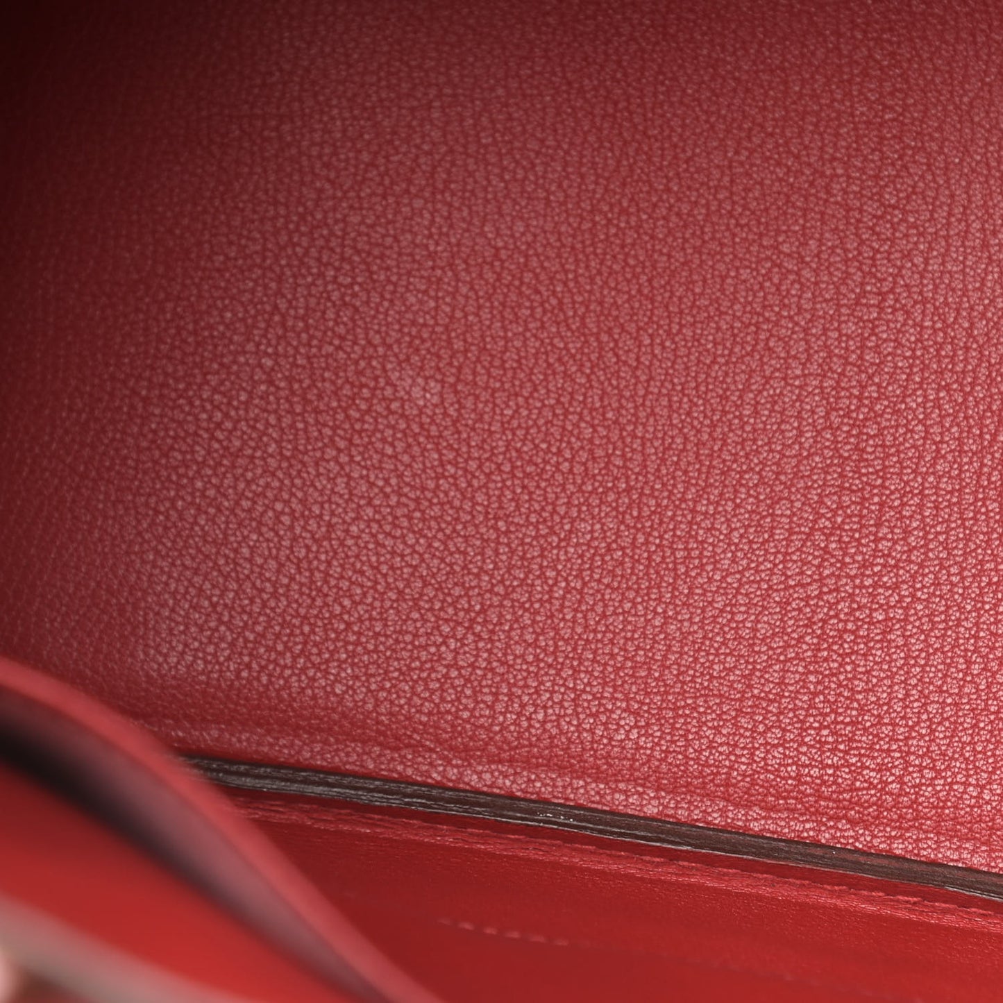 Epsom Birkin 35 Rouge Casaque