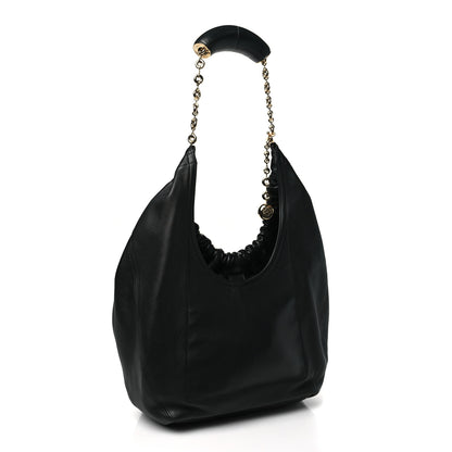 Loewe Buttery Nappa Lambskin Medium Squeeze Bag Black 2 of 8