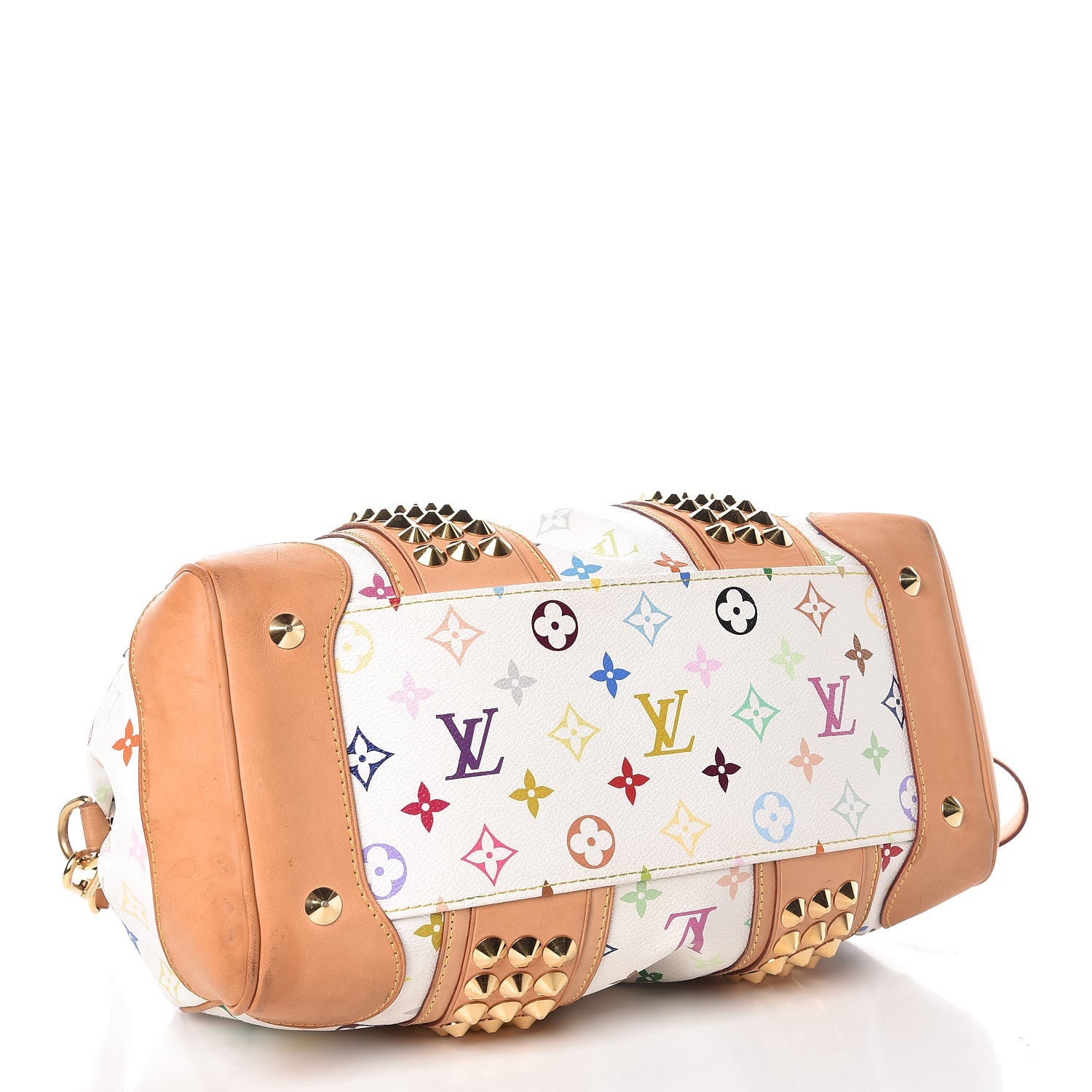 Louis Vuitton Monogram Multicolor Courtney MM White 4 of 23