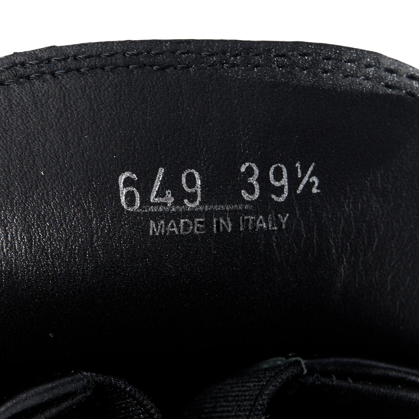 Spazzolato Rois Triangle Monolith 55mm Loafers 39.5 Black Argento