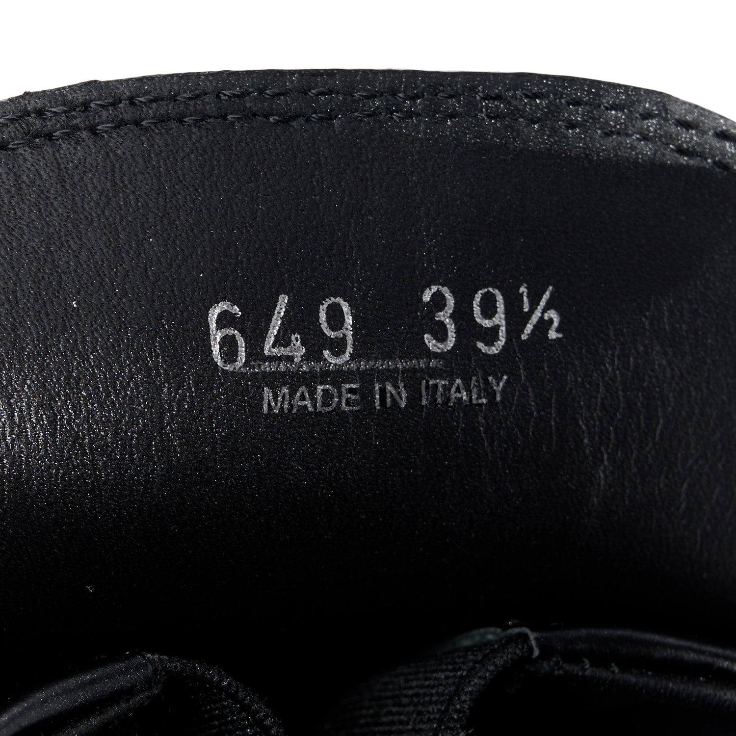 Prada Spazzolato Rois Triangle Monolith 55mm Loafers 39.5 Black Argento 8 of 11