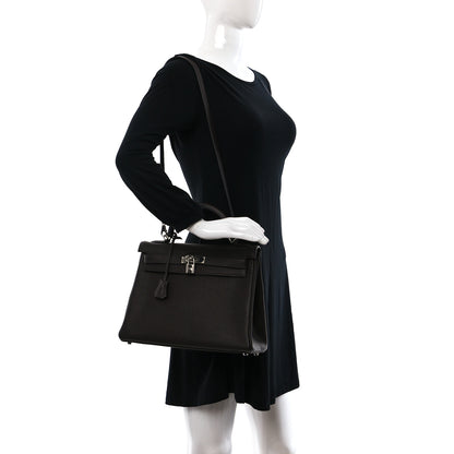 Hermes Togo Kelly Retourne 32 Chocolate 2 of 8