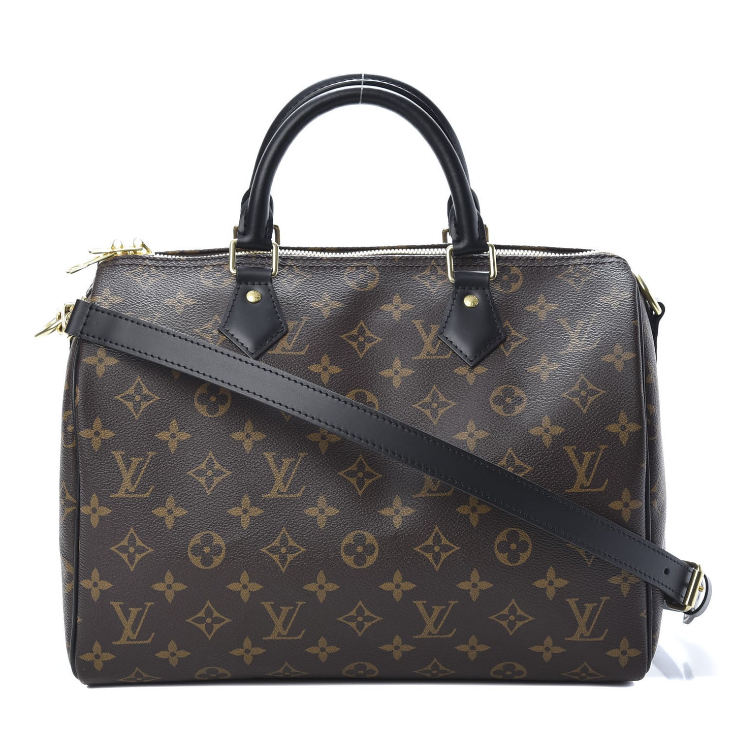 Monogram My World Tour Speedy Bandouliere 30 Black