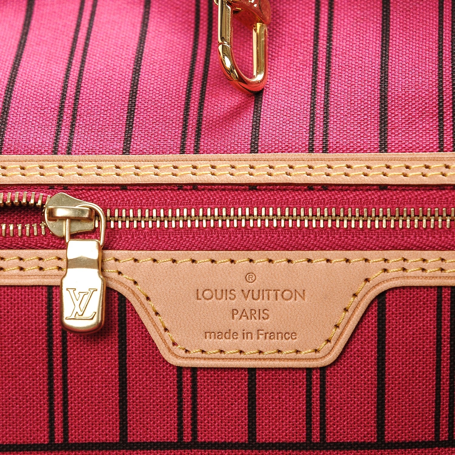 Louis Vuitton Monogram Neo Neverfull MM Pivoine 7 of 8