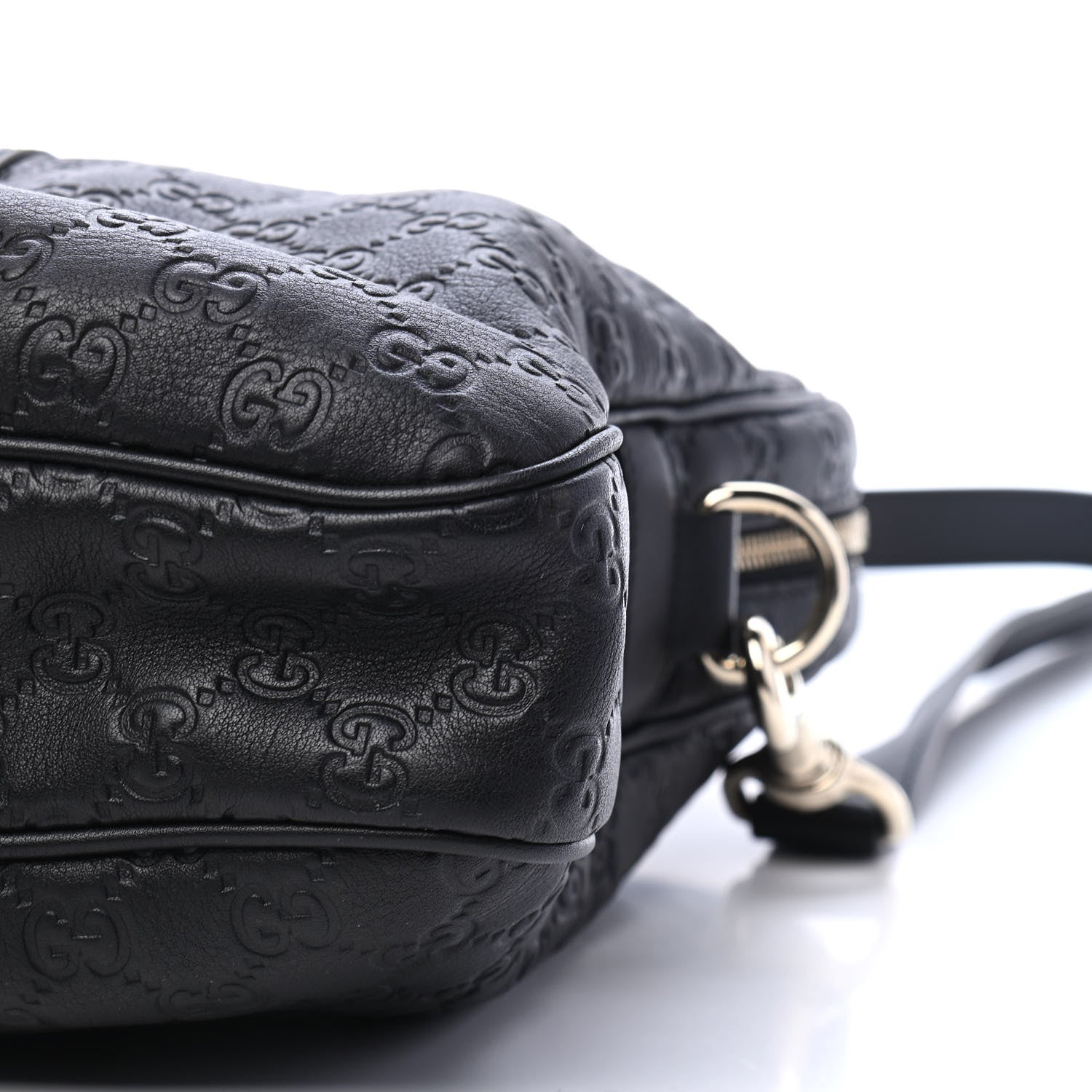 Gucci Guccissima Signature Briefcase Black 9 of 9