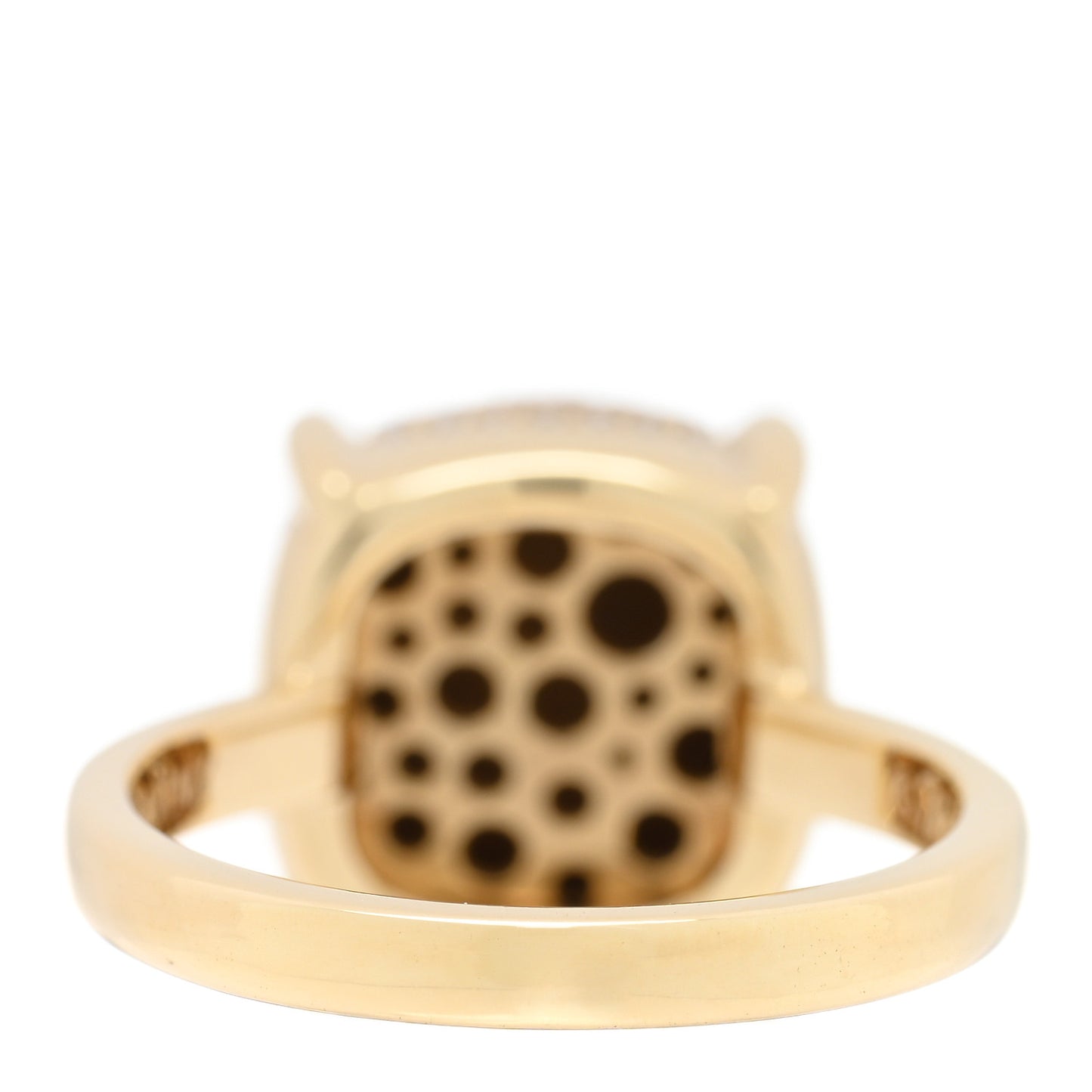 18K Yellow Gold Diamond 12mm Paloma Picasso Sugar Stacks Ring 52 6