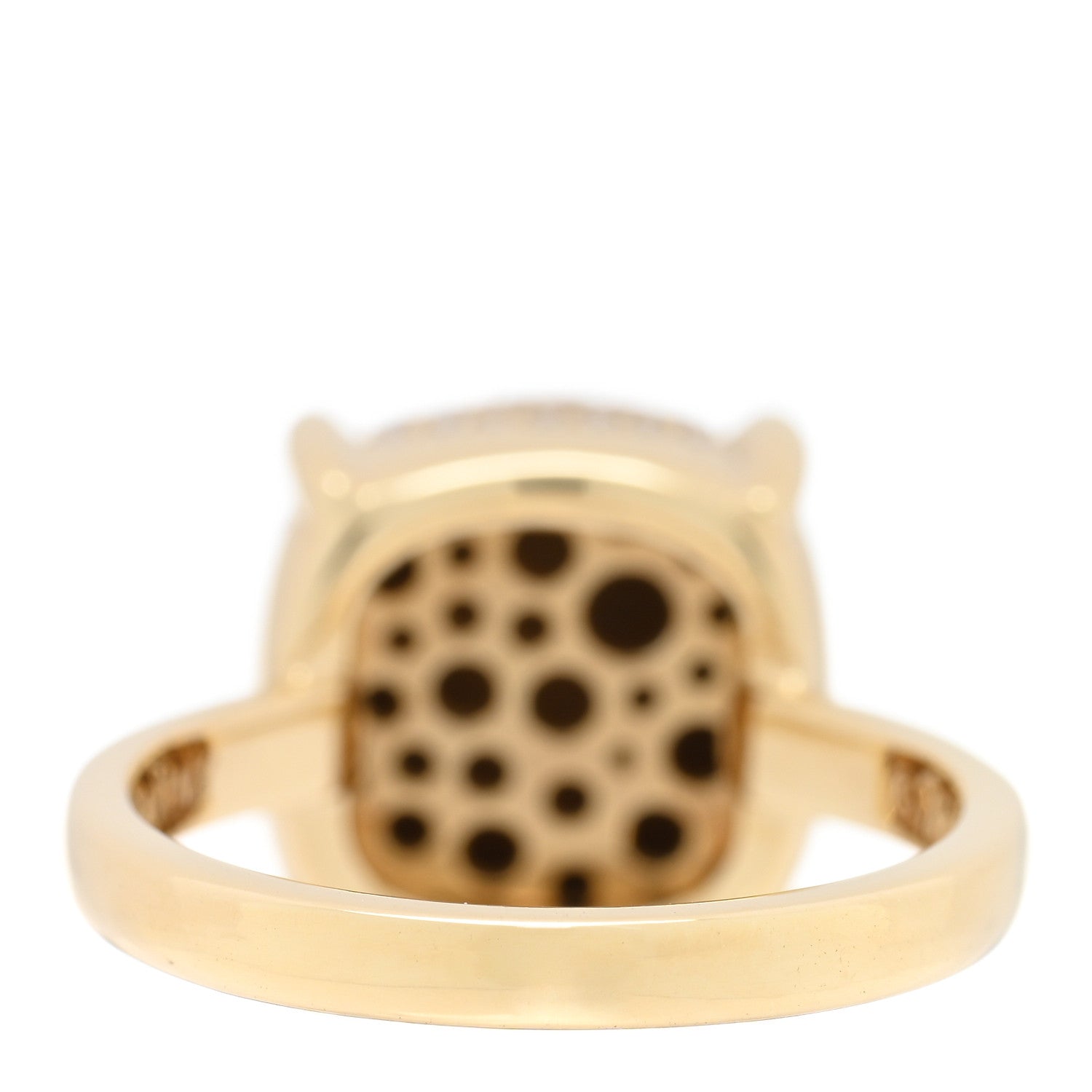 Tiffany 18K Yellow Gold Diamond 12mm Paloma Picasso Sugar Stacks Ring 52 6 3 of 4