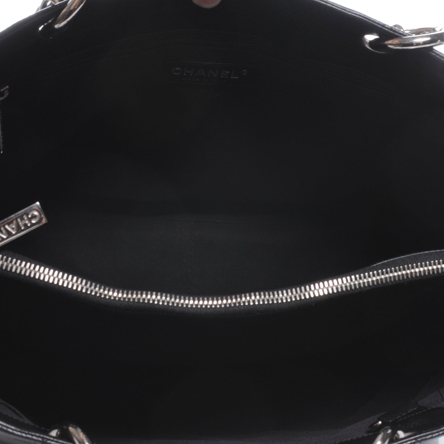 Chanel Caviar Grand Shopping Tote GST Black 5 of 7