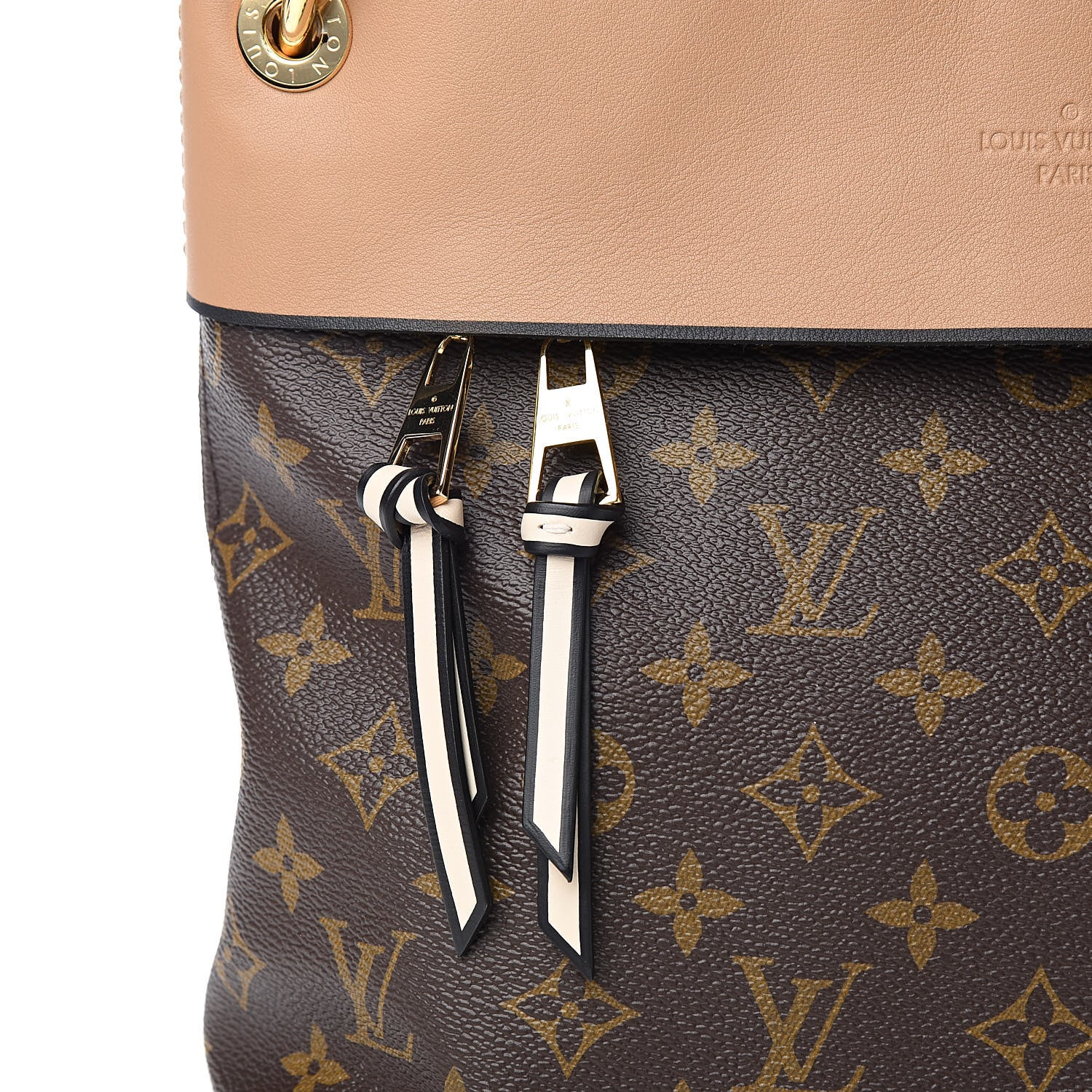 Louis Vuitton Monogram Tuileries Besace Sesame Peach Creme 9 of 9