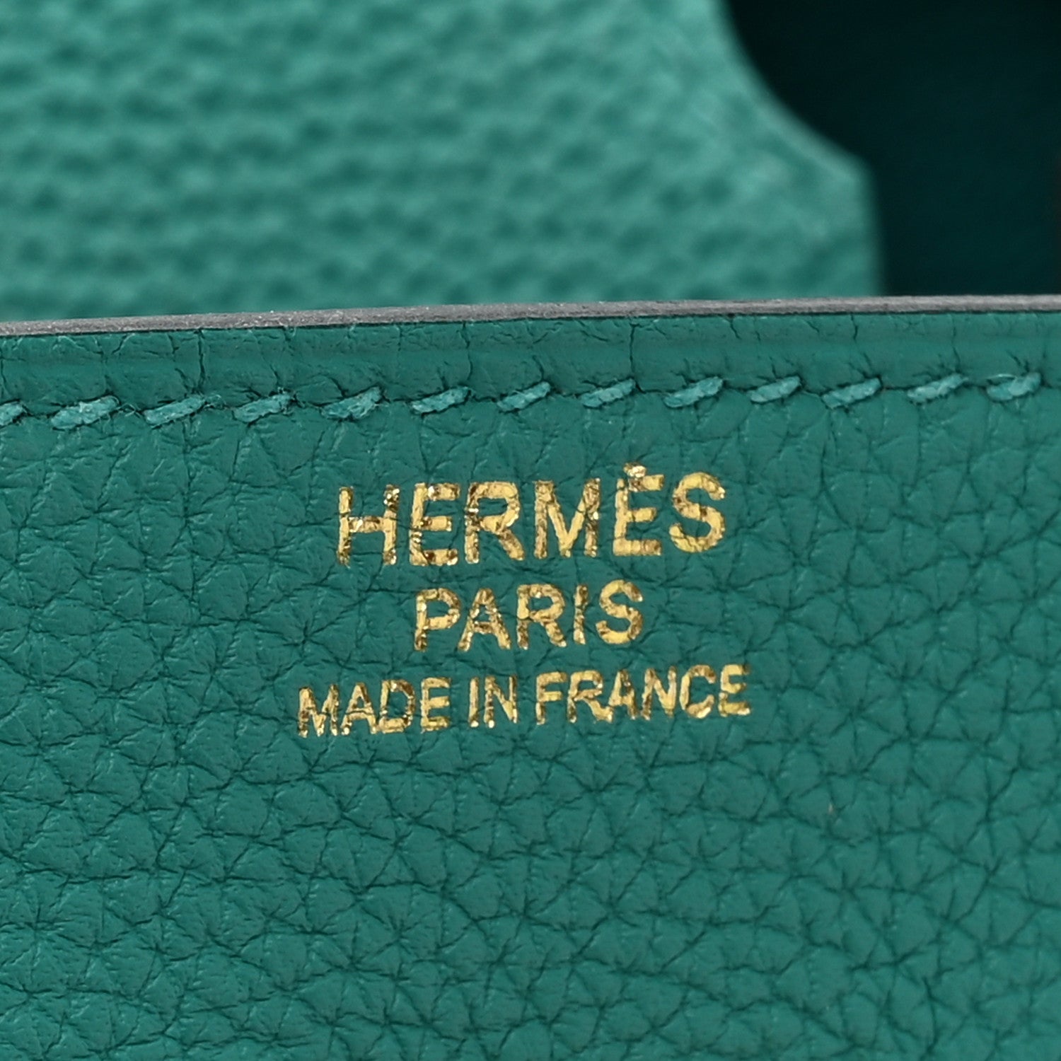 Hermes Togo BIRKIN 30 Vert Verone 6 of 15