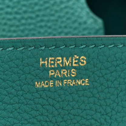 Hermes Togo BIRKIN 30 Vert Verone 6 of 15