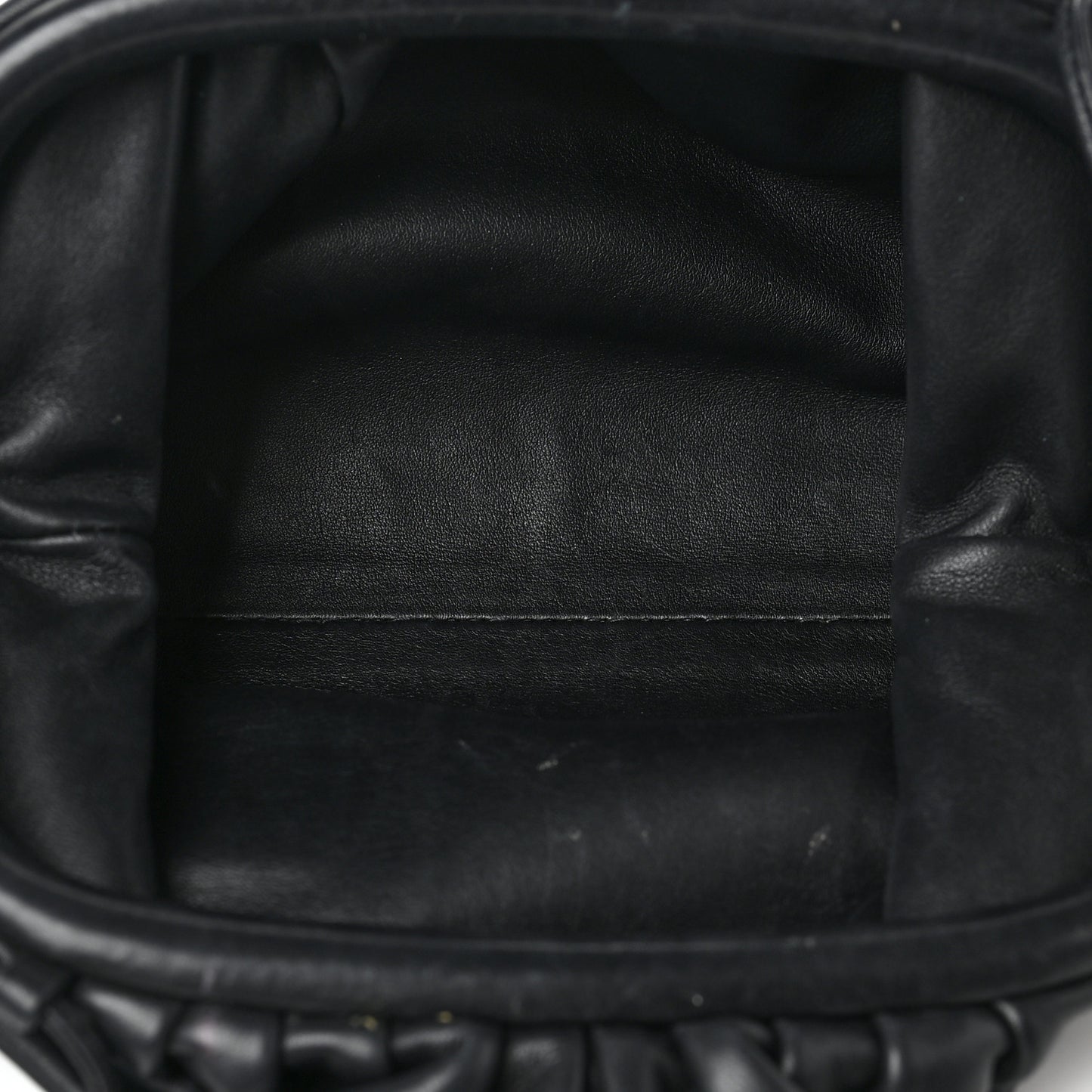 Butter Calfskin The Mini Pouch Black