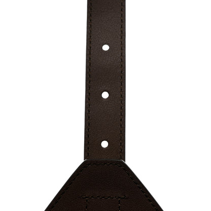 Gucci Monogram Calfskin GG Marmont Wide Belt 90 36 Beige Ebony 4 of 6