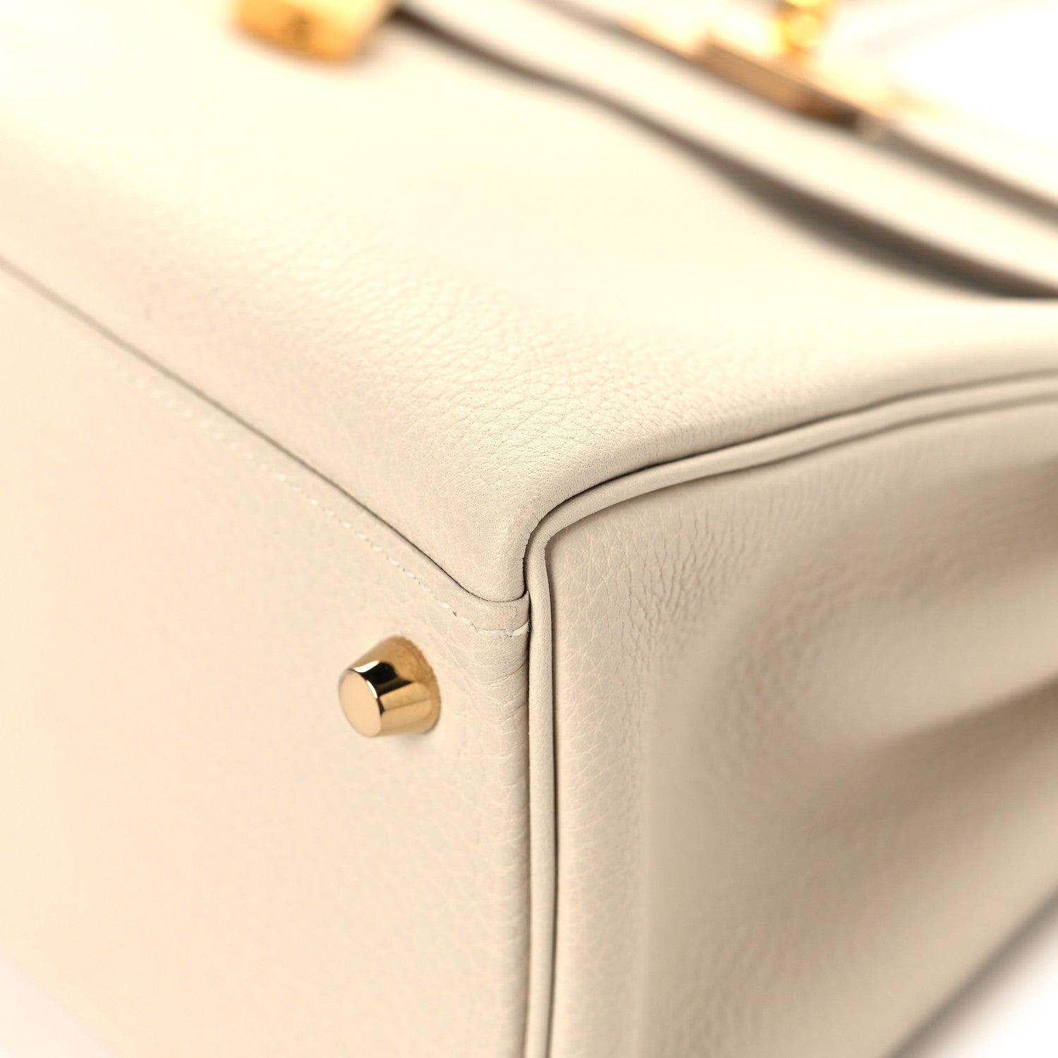 Hermes Togo Kelly Retourne 28 Craie 10 of 14