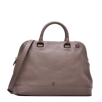 Mulberry Soft Grain Calfskin Double Handle Pembridge Taupe 1 of 9