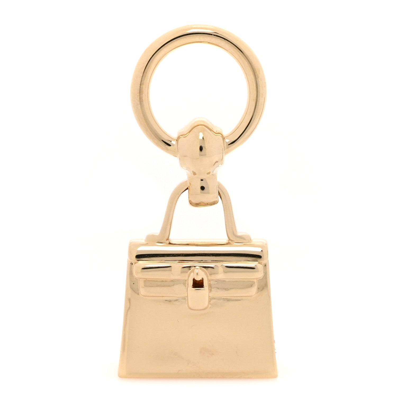 Hermes Permabrass Mini Kelly Twilly Ring 1 of 4