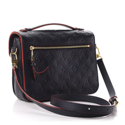 Louis Vuitton Empreinte Pochette Metis Marine Rouge 3 of 12