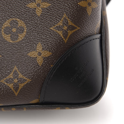 Louis Vuitton Monogram Odeon MM Black 7 of 9