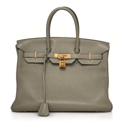 Hermes Togo Birkin 35 Sauge 1 of 10
