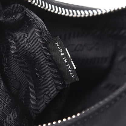 Prada Nylon Re-Edition 2005 Shoulder Bag Black 7 of 11