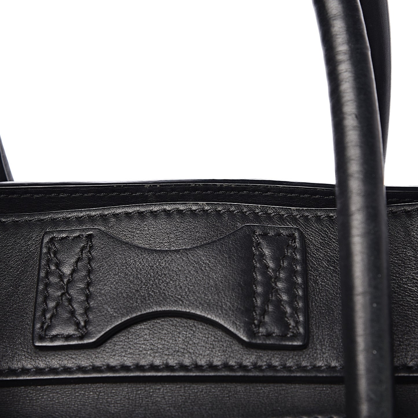 Smooth Calfskin Mini Luggage Black
