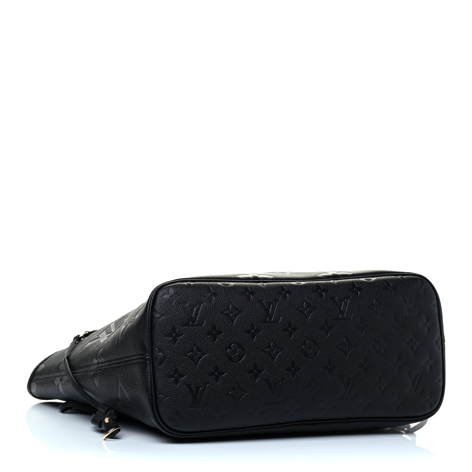 Louis Vuitton Empreinte Monogram Giant Neverfull MM Black 3 of 4