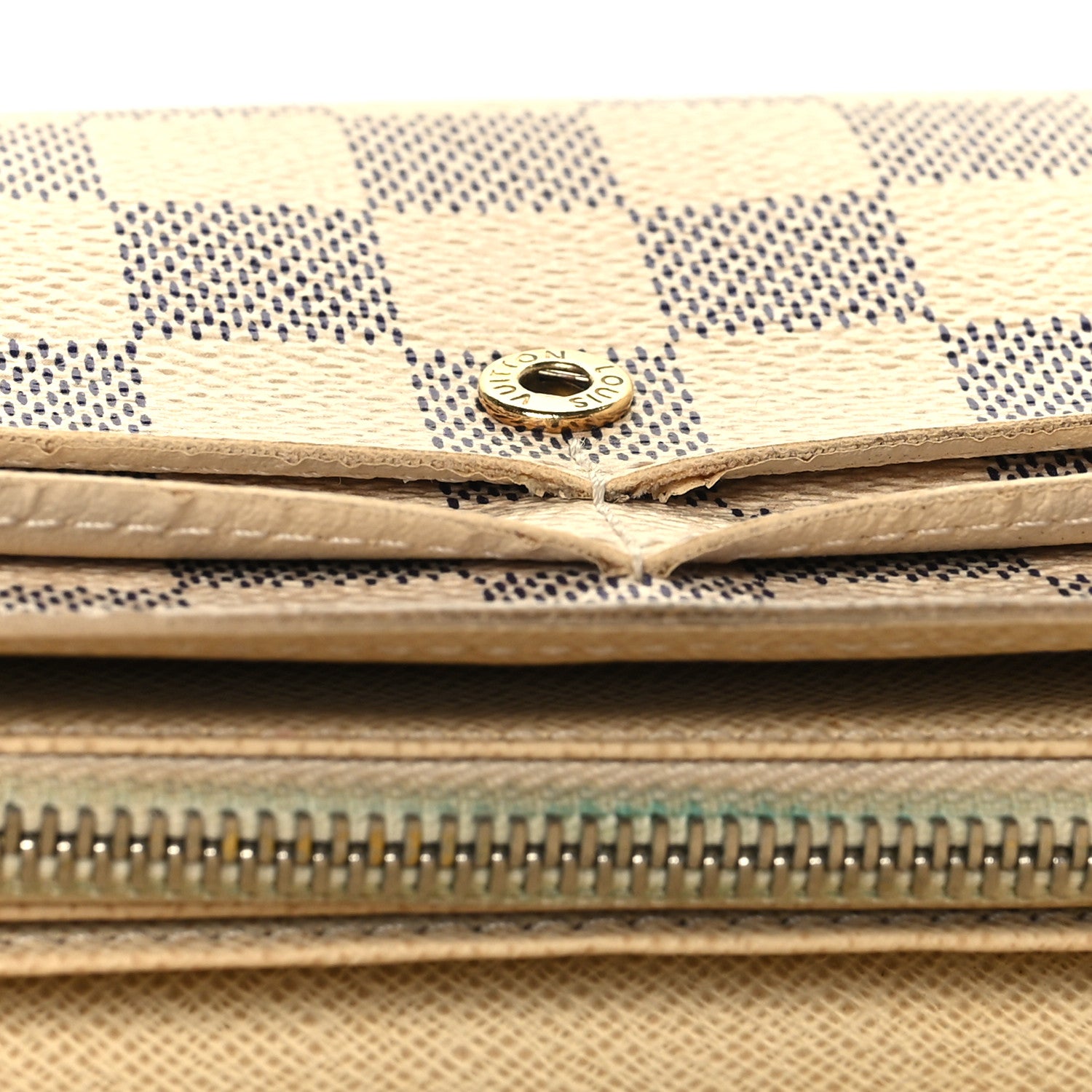 Louis Vuitton Damier Azur Sarah Wallet 7 of 7
