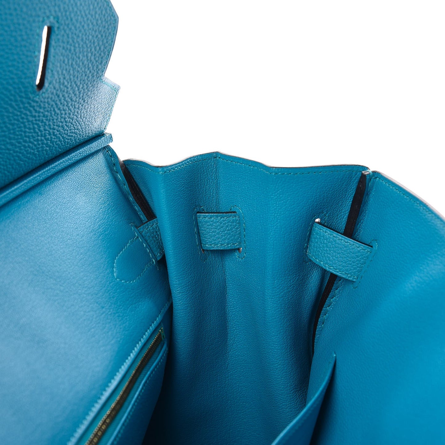 Togo Birkin 35 Turquoise