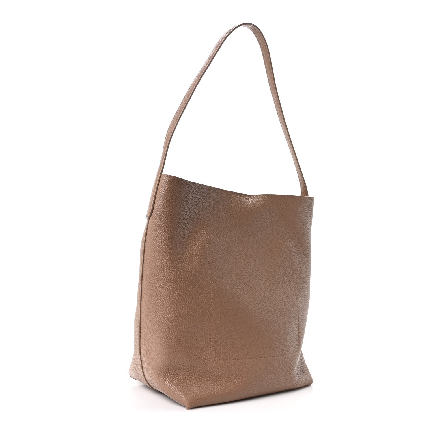Mansur Gavriel Pebbled Calfskin Small Everyday Cabas Biscotto 2 of 8