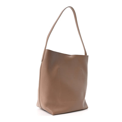 Mansur Gavriel Pebbled Calfskin Small Everyday Cabas Biscotto 2 of 8