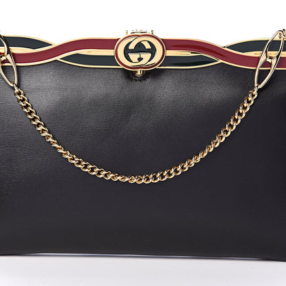 Gucci Palm Lux Broadway Evening Clutch Bag Black 7 of 9