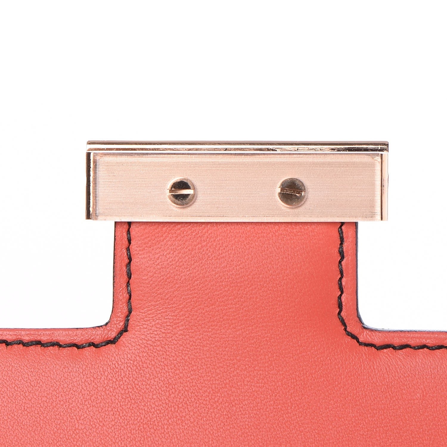 Hermes Swift Horseshoe Constance 24 Black Rose Jaipur 21 of 44