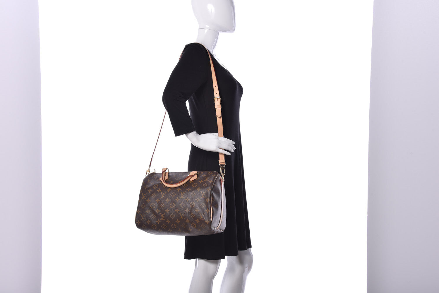 Louis Vuitton Monogram Speedy Bandouliere 30 2 of 14