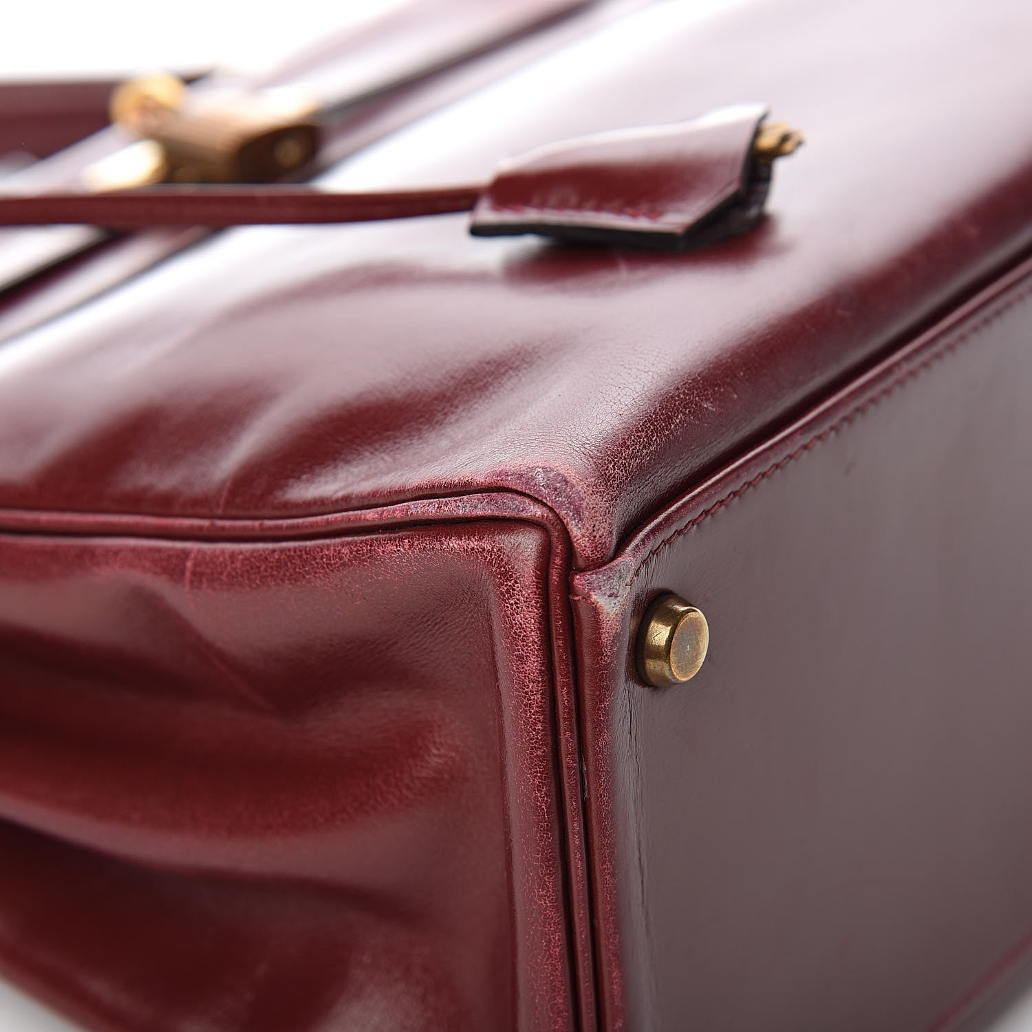 Hermes Box Kelly Retourne 32 Rouge H 30 of 40