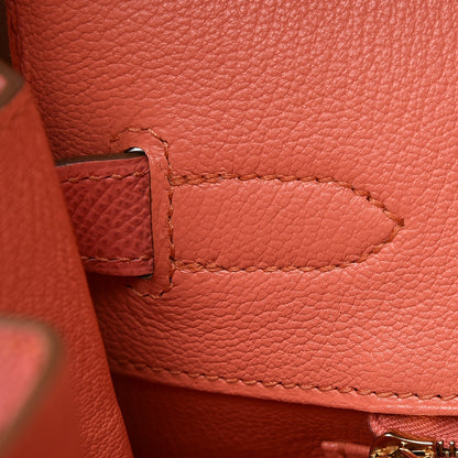 Hermes Epsom Birkin 35 Flamingo 18 of 37