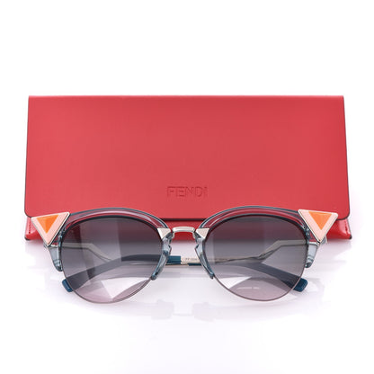 Fendi Iridia Sunglasses FF 0041/N/S Blue 7 of 7