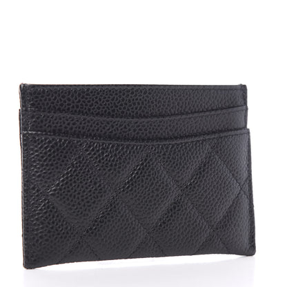 Chanel Caviar Quilted Card Holder Black 2 of 8