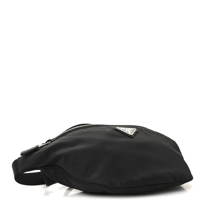 Prada Tessuto Re-Nylon Saffiano Belt Bag Black 4 of 9