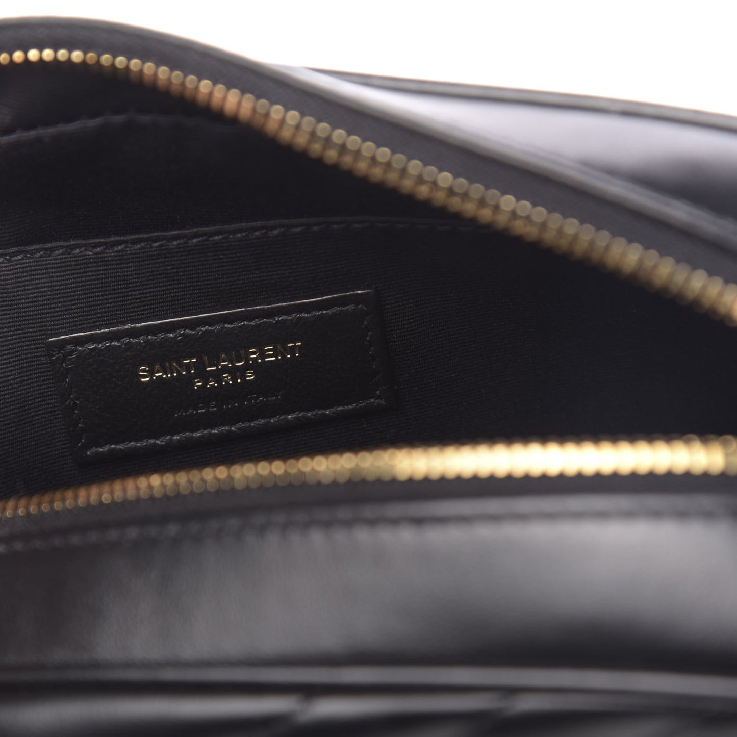 Calfskin Matelasse Monogram Lou Camera Bag Black